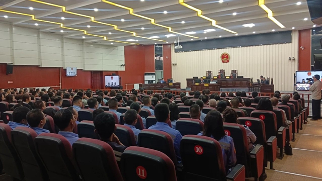 青海宜化：旁聽庭審敲警鐘，紀(jì)法紅線記心間